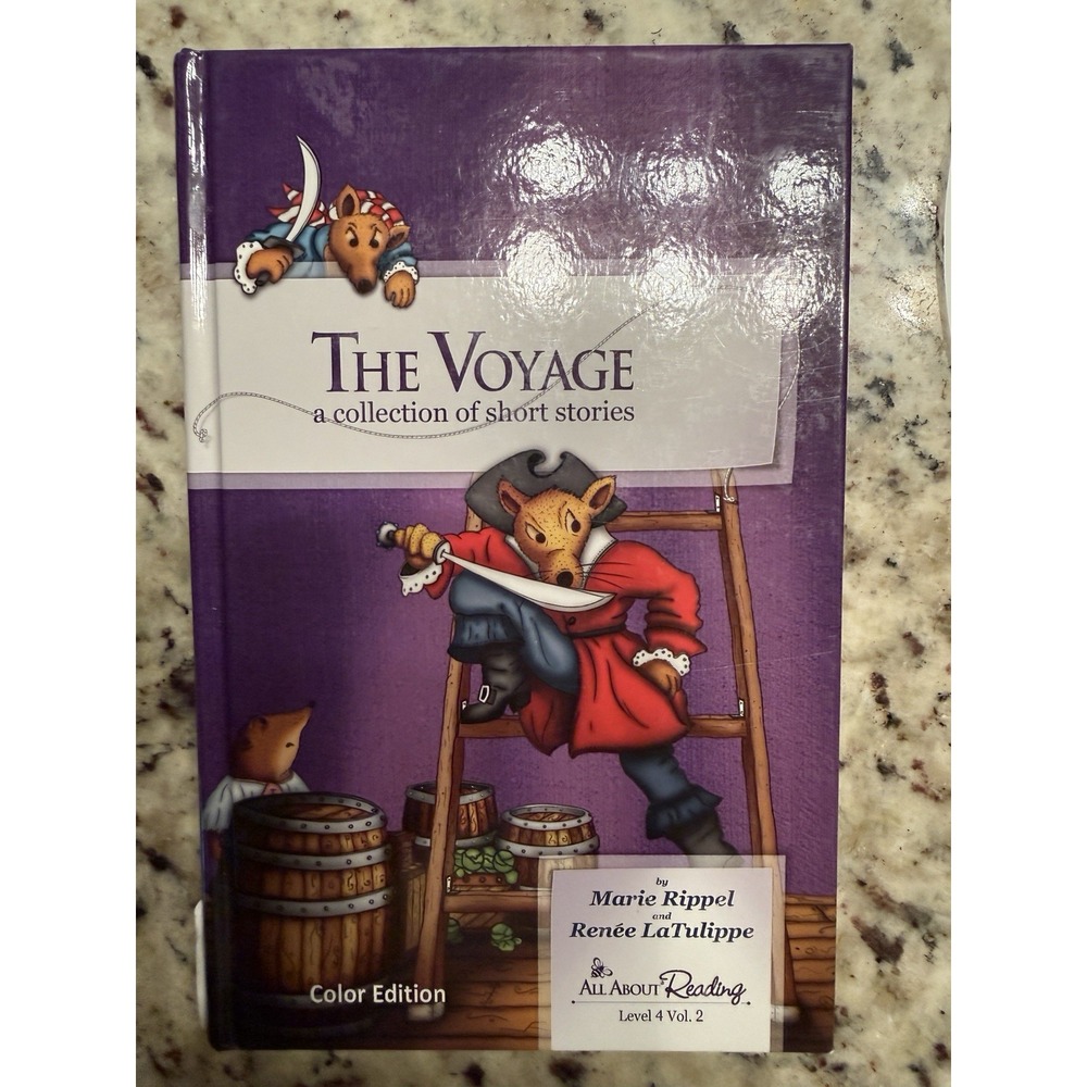 All About Reading Level 4 Vol 2 The Voyage Short Stories  Color Edition Rippel